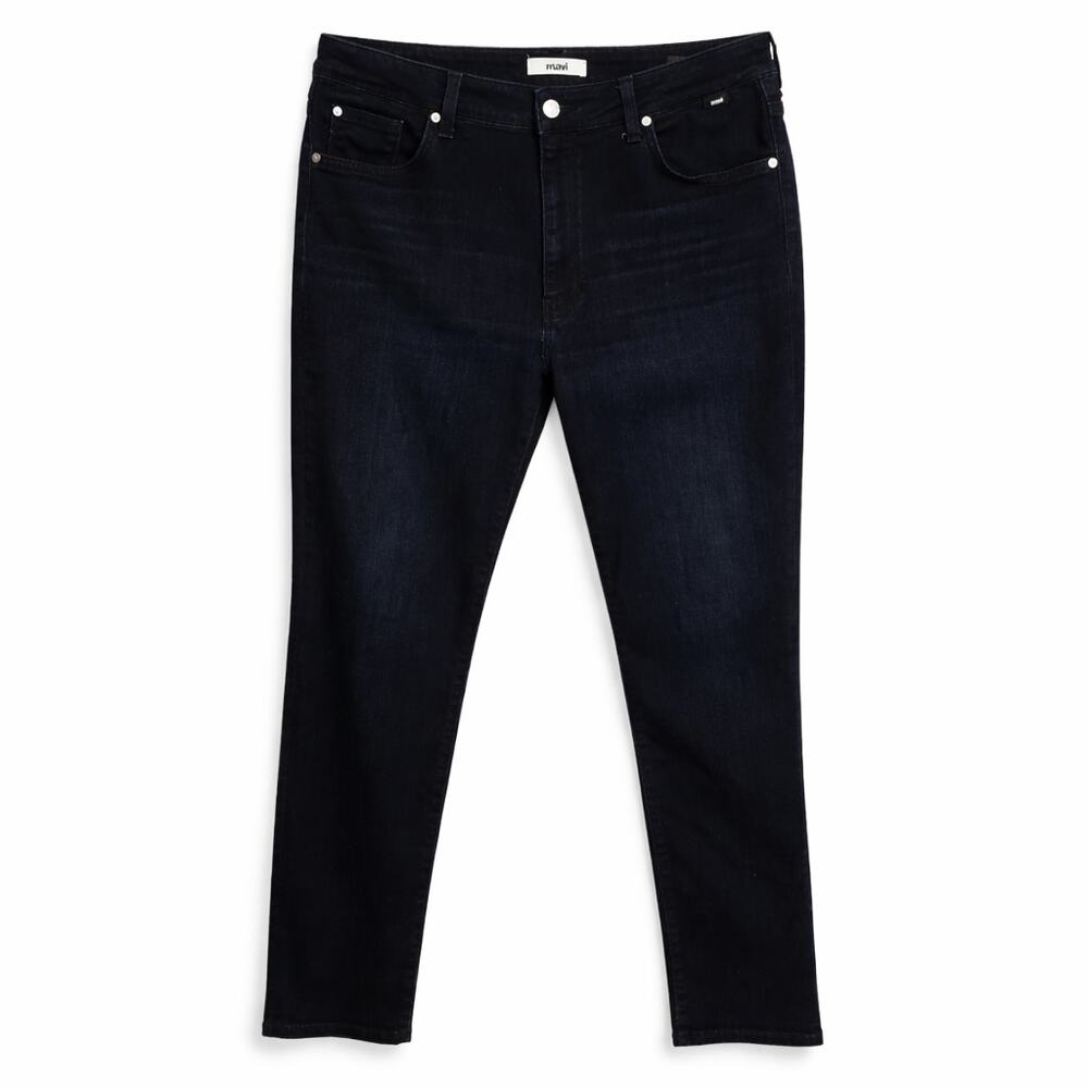 Mavi Jeans Womens Size 32/30 Navy Blue Kathleen Mid Rise Slim Boyfriend Casual